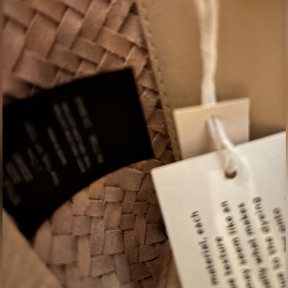 NWT Madewell Hand Woven Mini Tote Bag - Picture 9 of 11